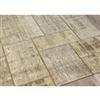 Kalora Cathedral Distressed Patchwork Rug - 8' x 11' - Cream
