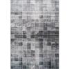 Kalora Antika Distressed Squares Rug - 5' x 8' - Grey