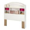 South Shore Furniture Country Poetry 48.00-In x 41.00-In White Bookcase Headboard