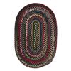 Colonial Mills Chestnut Knoll Saddle Brown 5-ft x 8-ft Oval Multicoloured Area Rug