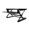 TygerClaw 35-in Black Workstation Stand