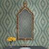 A-Street Prints Green Geometric Non-Woven Paste The Wall Ethereal Ogee Wallpaper