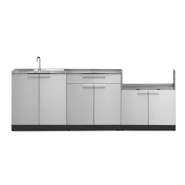 Newage S Outdoor Kitchen, Outdoor Stainless Steel Cabinets Canada