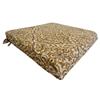 Bozanto 20-in Brown Floral Outdoor Seat Cushion