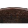 Premier Copper Products 12-in Copper Round Bar Sink