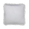 Millano Collection White Faux Fur Decorative Cushion