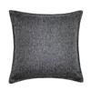 Millano 18-in Dark Gray Herringbone Decorative Cushion