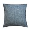 Millano 18-in Blue Burlap Decorative Cushion