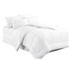 Millano Collection White Polyester Twin Duvet