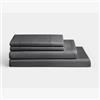 Millano 1200 Thread-Count Polyester Grey Twin Spa Sheet Set (3 Pieces)