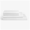 Millano 1200 Thread-Count Polyester White Spa King Sheet Set (4 Pieces)