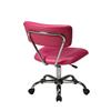 Ave Six Vista Office Chair - Pink Vinyl - 20.75-in