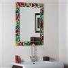 Decor Wonderland Mosaic 23.6-in Rectangular Mirror