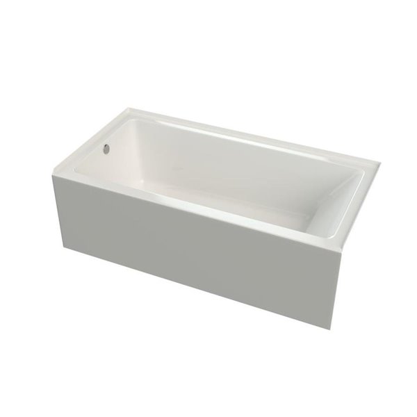 Mirolin White Acrylic Rectangular, What Is A Right Hand Bathtub