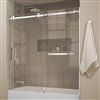 Jade Bath 60-in Sliding Bahroom Door with Towel Bar