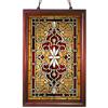 Warehouse of Tiffany Tiffany Style 20-in x 32-in Classic Stained Glass Window Panel
