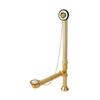 Elements of Design 29-in Brass Polished Brass Brass Claw Foot Drain