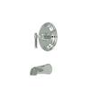 Elements of Design 7.50-in Chrome Milano Pressure Balanced Shower Valve and Tub Spout