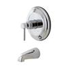Elements of Design Concord 7.50-in Chrome Pressure Balanced Tub Spout System