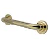 Elements of Design Manhattan 34.81-in Polished Brass Grab Bar