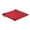 WS Bath Collections Red Wall Mount Shower Seat