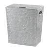 WS Bath Collections Complements II Chrome Laundry Basket with Internal Bag