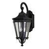 Feiss Cotswold Lane 20.5-in Black 2-Light Exterior Wall Sconce