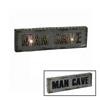 RAM Game Room Products 21-in Metal Man Cave Sign with Lights