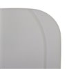 ALFI brand 17.50-in x 12.25-in White Rectangular Polyethylene Cutting Board