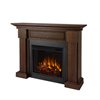 Real Flame Hillcrest 38.6-in x 48.40-in Brown Electric Fireplace