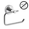 WS Bath Collections Gealuna Polished Chrome  Self-Adhesive Reserve Toilet Paper Holder