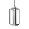 Artcraft Lighting Wexford Collection 7-in x 18.5-in Grey Cylinder LED Pendant Light