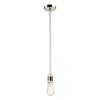 Artcraft Lighting Tribeca Collection 3.5-in x 6-in Polished Nickel Mini Pendant Light