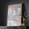 Graham & Brown 39.40-in x 27.60-in Rose Glow Abstract Hand Painted Canvas