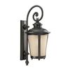 Sea Gull Lighting Cape May 26.25-in H Burled Iron Outdoor Wall Light