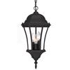 Acclaim Lighting Bryn Mawr 19.50-in x 9.50-in Matte Black 3 Light Hanging Outdoor Lantern