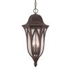Acclaim Lighting Milano 23.25-in x 11.00-in 	Architectural Bronze 3 Light Hanging Outdoor Lantern