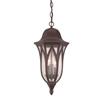 Acclaim Lighting Milano 19.50-in x 9.00-in Architectural Bronze 3 Light Hanging Outdoor Lantern