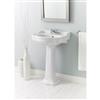 "Cheviot Antique Pedestal Bathroom Sink - 22 1/2"" x 18 1/2"" - White"