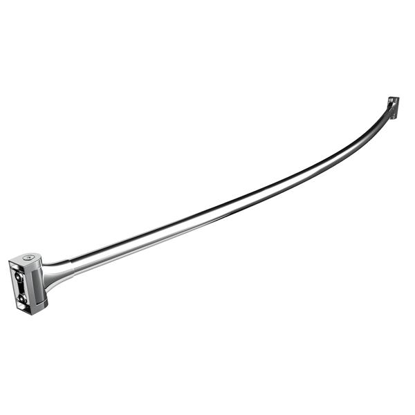 Frost Curved Shower Rod 60 In Lowe, Bent Shower Curtain Rail