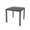 CorLiving Square Patio Dining Table - Charcoal