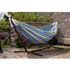 Vivere Combo - Double Oasis Hammock with Stand - 9-ft