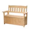 Country Comfort Chairs Cape Cod Garden Storage Bench - Pine
