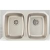 "American Imaginations Undermount Double Sink - 29.12"" - Stainless Steel"