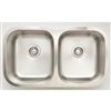 "American Imaginations Double Sink - 32.25"" x 18.87"" - Stainless Steel"