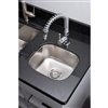 "American Imaginations Undermount Sink - 15"" x 13"" - Stainless Steel"