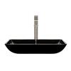 MR Direct Black Bathroom 721 Vessel Faucet Ensemble,640-
