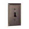 Richelieu Contemporary Toggle Switchplate,BP853BORB