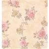 York Wallcoverings Floral Colourful Wallpaper - Beige