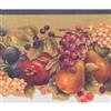 "Chesapeake Berries on Vine Wallpaper Border - 15' x 6"" - Beige"